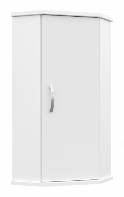 Шкаф Лилия 34 подвесной универсальный угловой Э-Лил08034-011бф Misty фото в интернет-магазине Русалия