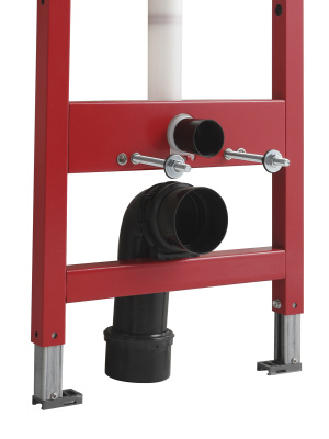 Инсталляция для подвесного унитаза, фронтальное управление для пневматической кнопки CEZARES CZR-201-P фото в интернет-магазине Русалия