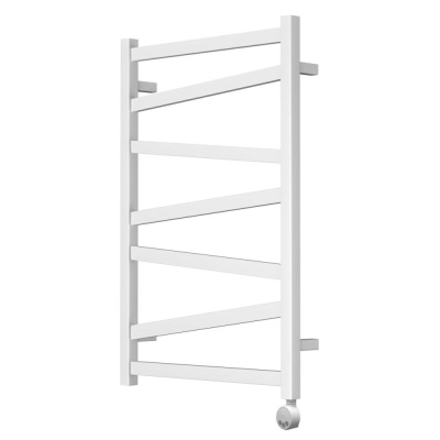 Полотенцесушитель электрический Point Феникс PN15158WE П7 500x800 левый/правый, белый фото в интернет-магазине Русалия