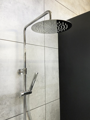 Душевая система с термостатом AltroBagno Costanza 030412 Cr AltroBagnoCostanza030412Cr фото в интернет-магазине Русалия