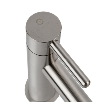 Смеситель для раковины FILARETE Roun FL5020NK, никель фото в интернет-магазине Русалия