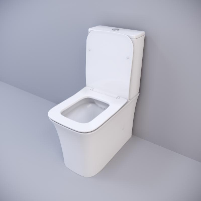 Унитаз MARMOLADA напольный безободковый Ceruttispa CT7777 (620х365х820) фото в интернет-магазине Русалия