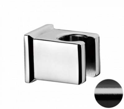 Держатель ручного душа Remer 339SOSCFP, черный брашированный хром фото в интернет-магазине Русалия