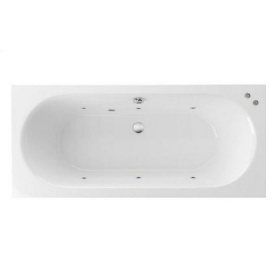 Гидромассажная ванна EXCELLENT Oceana 160x75 "SOFT" (хром) WAEX.OCE16.SOFT.CR фото в интернет-магазине Русалия