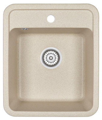 Кухонная мойка GRANULA Standart (4202, БЕЖЕВЫЙ) фото в интернет-магазине Русалия