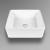 BOND S54-390 Раковина накладная квадратная 40*40*14см белая фото в интернет-магазине Русалия