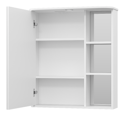 Зеркальный шкаф Венера 70 левый П-Внр04070-01СвЛ Misty фото в интернет-магазине Русалия