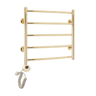 Электрический полотенцесушитель Калипсо П5 500x500 EL , золото глянец Domoterm фото в интернет-магазине Русалия