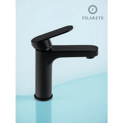 Смеситель для раковины FILARETE Retta FL5030BL, черный фото в интернет-магазине Русалия