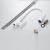 Смеситель для кухни с гибким изливом Raffine F313C-1, белый фото в интернет-магазине Русалия Смеситель для кухни с гибким изливом Raffine F313C-1, белый фото в интернет-магазине Русалия