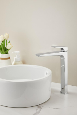 Смеситель для раковины HAIBA хром (HB11726) фото в интернет-магазине Русалия