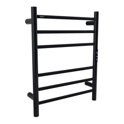 Полотенцесушитель электрический ABBER Standard AH4606MB черный матовый фото в интернет-магазине Русалия