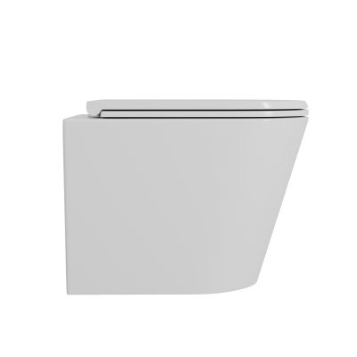 Унитаз D&K подвесной безободковый (торнадо), сиденье микролифт Venice (DT1026516) фото в интернет-магазине Русалия