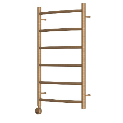 Полотенцесушитель электрический Point Афина PN04158BRE П6 500x800 левый/правый, бронза фото в интернет-магазине Русалия