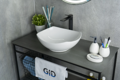 Раковина накладная Gid N9412 фото в интернет-магазине Русалия