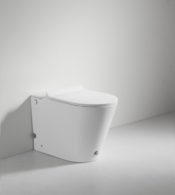 Унитаз ARGENTERA Pulse приставной с функцией импульсного смыва Ceruttispa CT7267 (575x360x410) фото в интернет-магазине Русалия