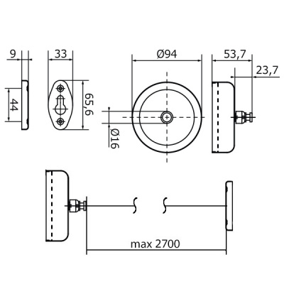 Струна бельевая, хром VR.GFT- 9010.CR Gifortes Veragio фото в интернет-магазине Русалия