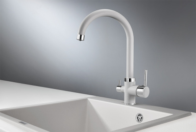 Смеситель для кухни (2168, СЛАНЕЦ) фото в интернет-магазине Русалия