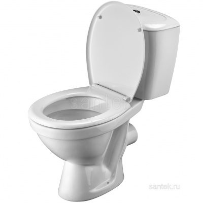Унитаз - компакт Паллада с сиденьем полипропилен 1WH302371 Santek фото в интернет-магазине Русалия