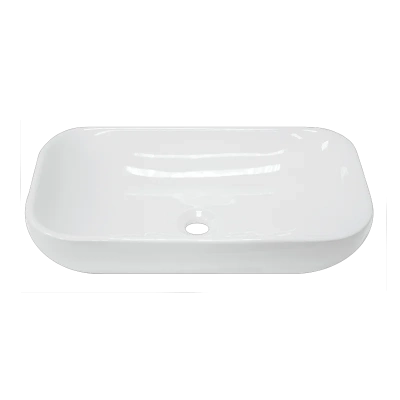 Раковина накладная овальная Infinity 60 INFSLWB01 Sanita Luxe фото в интернет-магазине Русалия