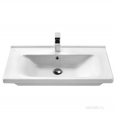 Раковина Santek Миранда 70 отверстие под смеситель 1WH302250 фото в интернет-магазине Русалия