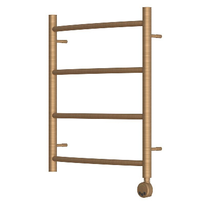 Полотенцесушитель электрический Point Афина PN04156BRE П4 500x600 левый/правый, бронза фото в интернет-магазине Русалия