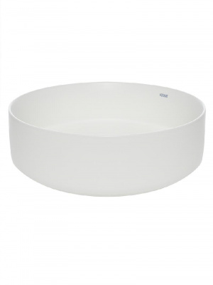 AQM5012 Раковина накладная круглая, цвет белый матовый. 355x355x120 фото в интернет-магазине Русалия