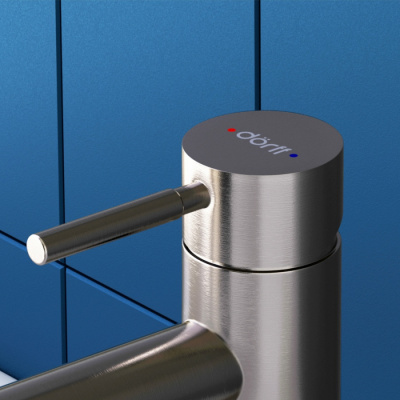 D3002100SS Logic new  смеситель для умывальника из нержавеющей стали фото в интернет-магазине Русалия