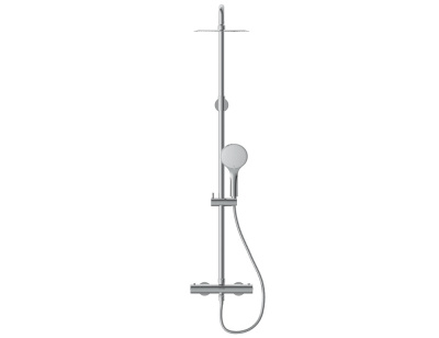 Душевая система с термостатом для душа Brasko A63066 Cersanit фото в интернет-магазине Русалия