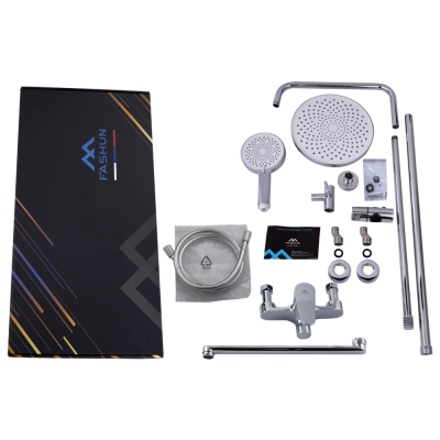 Душевая система FASHUN с тропическим и ручным душем (A2487) фото в интернет-магазине Русалия