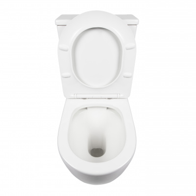 BOND F01-00 Унитаз напольный безободковый с сиденьем микролифт фото в интернет-магазине Русалия