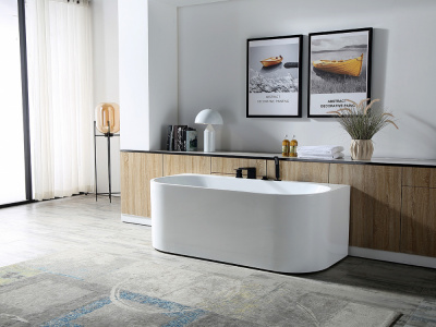 Акриловая ванна ABBER AB9310 170х78х60 см фото в интернет-магазине Русалия