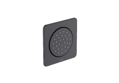 Боковая форсунка 130*130 AQUATEK, матовый черный AQ2099MB фото в интернет-магазине Русалия