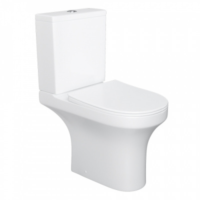 DX35C8600SC Skyline унитаз-компакт безободковый с сиденьем микролифт фото в интернет-магазине Русалия