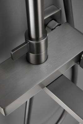 Душевая система HAIBA цвет: оружейная сталь (HB24732-3) фото в интернет-магазине Русалия