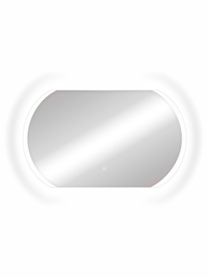 Зеркало с подсветкой Polaris 1000х600 открытая подсветка ЗЛП883 Continent фото в интернет-магазине Русалия