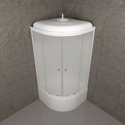 Душевая кабина Вельвет 90*90 Б (9 мест+сифон D50) Щ0000065753 Тритон фото в интернет-магазине Русалия