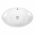 BOND S55-590 Раковина накладная овальная 59*38*19см белая фото в интернет-магазине Русалия