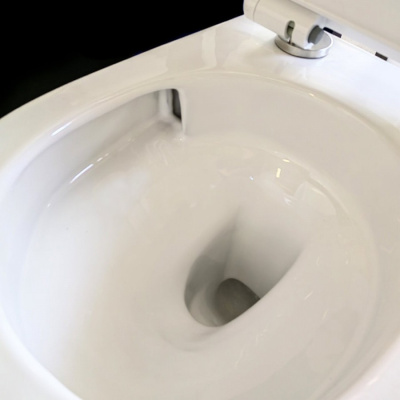 Унитаз подвесной безободковый Linus SH0112 Торнадо с сиденьем-микролифт SHRUDERS фото в интернет-магазине Русалия