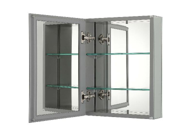 Шкаф зеркало для ванной Aquatek AQ7508-MC прямоугольное, 508*660*134 фото в интернет-магазине Русалия