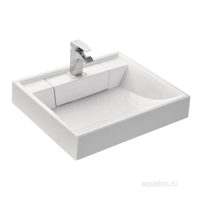Раковина AQUATON Рейн 60 белая 1A72103KRW010 фото в интернет-магазине Русалия