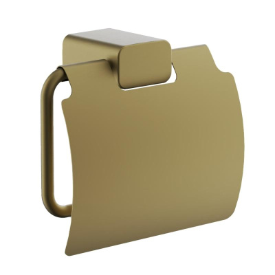 Держатель для туалетной бумаги BELZ B90803, брашированное золото фото в интернет-магазине Русалия