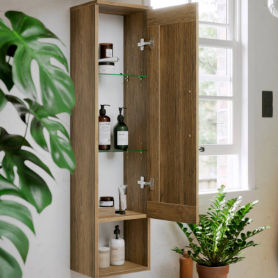 Подвесной пенал 30 см дуб балтийский CRF0503DB  Craft Aqwella фото в интернет-магазине Русалия