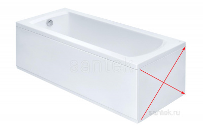Ванна акриловая Монако XL 170х75 1WH111980 Santek