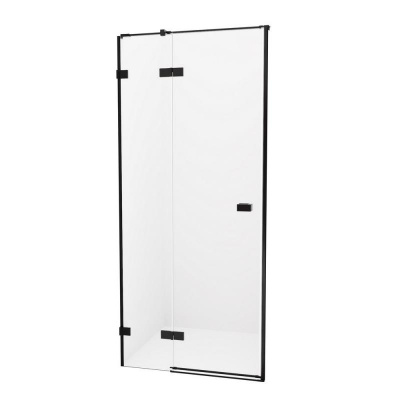 Дверь в нишу NEW TRENDY AVEXA BLACK 140x200 EXK-1558 (черный) фото в интернет-магазине Русалия