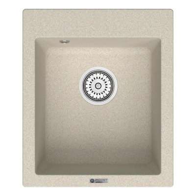 Мойка кухонная Point Динара 42 PN3004BG, светло-бежевый фото в интернет-магазине Русалия