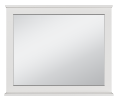 Зеркало Марта 100 (белое) П-Мрт02100-011 Misty фото в интернет-магазине Русалия