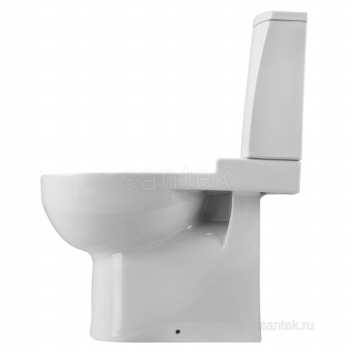 Унитаз - компакт с сиденьем микролифт Аллегро WH301955 Сантек фото в интернет-магазине Русалия