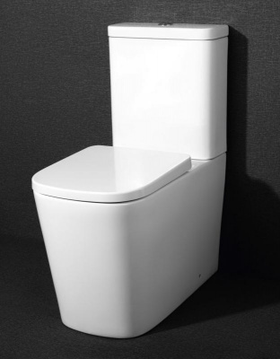 Унитаз безободковый BB120CPR с бачком BB120T Albano Belbagno фото в интернет-магазине Русалия