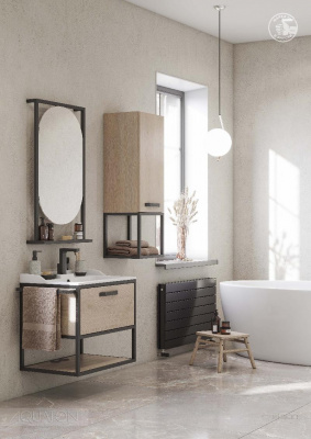 Тумба под раковину AQUATON Лофт Фабрик 65 дуб эндгрейн 1A242301LTDU0 фото в интернет-магазине Русалия